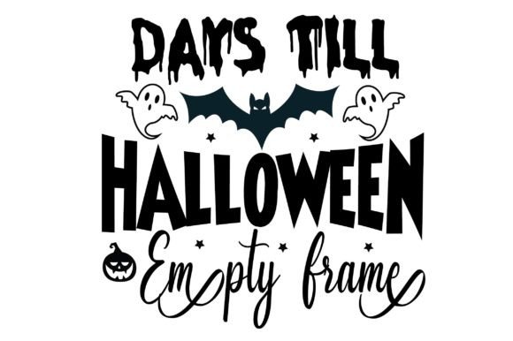 Review: Days Till Halloween Empty SVG Design for Embroidery