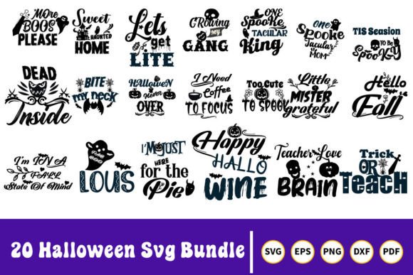 Review: Halloween SVG Bundle 20 Designs-V06 for Stitchers
