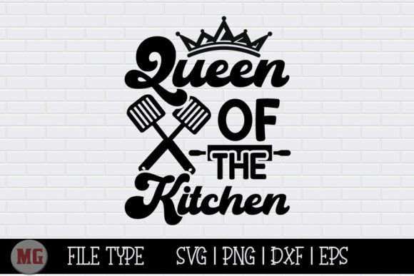 Review: Queen of the Kitchen Funny SVG for Embroidery