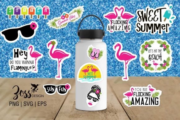 Review: Summer Fun Flamingo Bundle SVG for Embroidery
