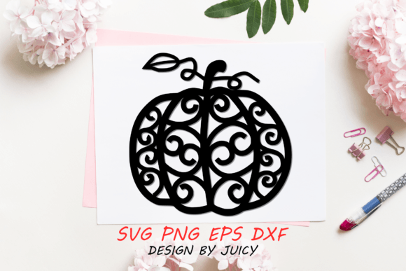 Review: Swirly Pumpkin Svg for Cricut in Embroidery