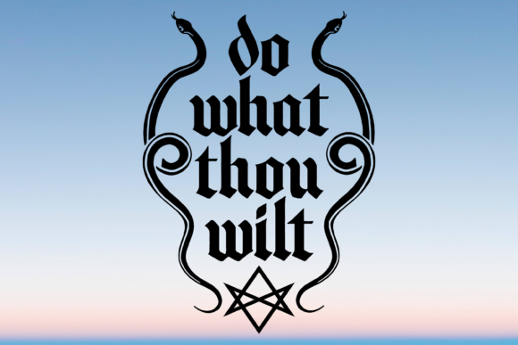 Reviewing the Do What Thou Wilt Thelema Symbol SVG PNG
