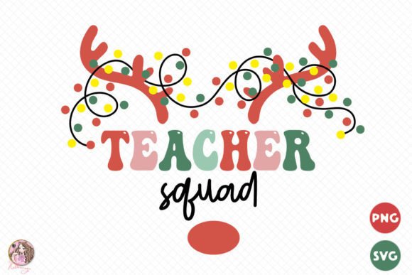 Teacher Squad SVG PNG: A Designer's Review for Embroidery