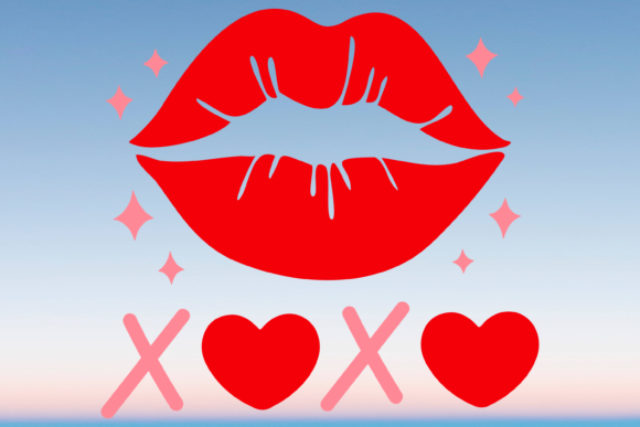 Xoxo Lips Kiss Cute Valentines Svg: A Designer's Review